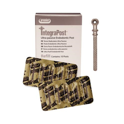 Premier Dental 3001115 IntegraPost Ultra-Passive Endodontic Posts #4.5 10/Pk Premier Dental 3001115 IntegraPost Ultra-Passive Endodontic Posts #4.5 10/Pk
